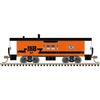 Atlas 50007400 Master Series N Scale Bay Window Caboose - Indiana Harbor Belt (IHB) Road # 57 (Orange/Black)