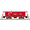 Atlas 50007401 Master Series N Scale Bay Window Caboose - Norfolk Southern (NS) Road # 555761 (Red/Black/Silver)