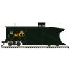 Atlas 50007463 Master Series N Scale Russell Snow Plow - Maine Central Road # 79 (Green/Harvest Gold)