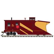 Atlas 50007468 Master Series N Scale Russell Snow Plow - Wisconsin Central Road # 300 (Maroon/Yellow)