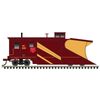Atlas 50007468 Master Series N Scale Russell Snow Plow - Wisconsin Central Road # 300 (Maroon/Yellow)