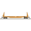 Atlas 50007472 Master Series N Scale Sieco Pulpwood Flat Car - Chihuahua-pacific Railway # 1848 (Orange/Black)