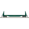 Atlas 50007473 Master Series N Scale Sieco Pulpwood Flat Car - Maine Central # 7534 (Green/Yellow)