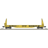 Atlas 50007477 Master Series N Scale Sieco Pulpwood Flat Car - Trailer Train (TTX) # 20588 (Yellow/Black)