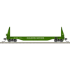 Atlas 50007479 Master Series N Scale Sieco Pulpwood Flat Car - Burlington Northern # 32350 (Green/White)