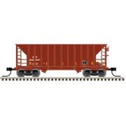 Atlas 50007489 Master Series N Scale Greenville 100 Ton Twin Hopper - Southern Pacific (repaint) Road # 466677 (Brown/White)