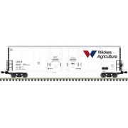Atlas 50007592 Master Series N Scale 53' Evans Double Plug Door Box Car - USLX - Wickes Agriculture # 10219 (Black/White)