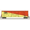 Atlas 50007599 Master Series N Scale 53' Evans Double Plug Door Box Car - USLX - Plywood Marketing Associates 10163 (Orange/Cream)