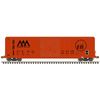Atlas 50007629 Master Series N Scale FMC 5077 Single Door Box Car - Vermont Railway (SSI decal) # 4009 (Orange/Black)