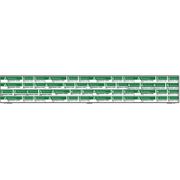 Atlas 50007667 Master Series N Scale 73' Center Beam Partition Car - Separate Load - Weyerhaeuser (Green/White/Black)
