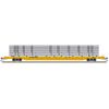 Atlas 50007698 Master Series N Scale F89J Flat Car - PTTX Yellow w/Conspicuity (w/ deck risers & silver pipe load) Road # 602479 (Yellow) Atlas 50007698 Master Series N Scale F89J Flat Car - PTTX Yellow w/Conspicuity (w/ deck risers & silver pipe load) Road # 602479 (Yellow)