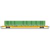 Atlas 50007700 Master Series N Scale F89J Flat Car - PTTX Yellow w/Conspicuity (w/ deck risers & green pipe load) Road # 602054 (Yellow) Atlas 50007700 Master Series N Scale F89J Flat Car - PTTX Yellow w/Conspicuity (w/ deck risers & green pipe load) Road # 602054 (Yellow)