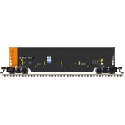 Atlas 50007738 Master Series N Scale Coalveyor Gondola - Hampton Capital (SWIX) Road # 767 (Black/Orange)