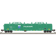 Atlas 50007760 Master Series N Scale Thrall 2743 Gondola - David J Joseph Co (NUCOR) (w/cover) # 11005 (Green/White)