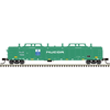Atlas 50007760 Master Series N Scale Thrall 2743 Gondola - David J Joseph Co (NUCOR) (w/cover) # 11005 (Green/White)