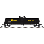 Atlas 50007780 Master Series N Scale 20,700 Gallon Tank Car -  ChemCell Chemicals (CGTX) # 20169 (Black/Orange/White)