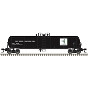 Atlas 50007790 Master Series N Scale 20,700 Gallon Tank Car - Big 4 (GATX) # 41412 (Black/Green/White)