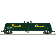 Atlas 50007796 Master Series N Scale 20,700 Gallon Tank Car - Wyandotte (GATX) # 71202 (Blue-Green/Yellow/White)