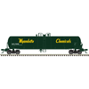 Atlas 50007796 Master Series N Scale 20,700 Gallon Tank Car - Wyandotte (GATX) # 71202 (Blue-Green/Yellow/White)