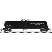 Atlas 50007798 Master Series N Scale 20,700 Gallon Tank Car - American Beef Packers (GATX) # 29347 (Black/White)
