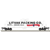 Atlas 50007800 Master Series N Scale 20,700 Gallon Tank Car - Litvak Packing Company (GATX) # 93499 (White/Blue/Red/Black)