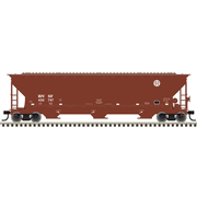 Atlas 50007807 Trainman N Scale Thrall 4750 Covered Hopper - BNSF (Circle Cross) # 430747 (Mineral Red/White)