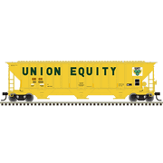 Atlas 50007816 Trainman N Scale Thrall 4750 Covered Hopper - First Union Rail (GROX) ex-Union Equity Patch # 60668 (Yellow/Black)