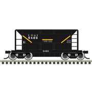 Atlas 50007859 Trainman N Scale 70 Ton Ore Car - Lake Superior & Ishpeming w/Conspic Stripes # 9699 (Brown)