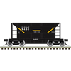 Atlas 50007859 Trainman N Scale 70 Ton Ore Car - Lake Superior & Ishpeming w/Conspic Stripes # 9699 (Brown)