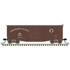 Atlas 50007957 Master Series N Scale USRA Double Sheathed Box Car - Burlington Northern # 950135 (Brown/White/Red/Black)