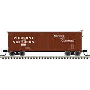 Atlas 50007961 Master Series N Scale USRA Double Sheathed Box Car - Piedmont & Northern # 1101 (Brown/White)