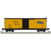 Atlas 50007967 Master Series N Scale USRA Double Sheathed Box Car - Toronto, Hamilton & Buffalo # 4589 (Yellow/Black)