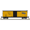 Atlas 50007967 Master Series N Scale USRA Double Sheathed Box Car - Toronto, Hamilton & Buffalo # 4589 (Yellow/Black)