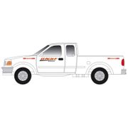 Atlas 60000178 N Scale 1997 Ford� F-150 (2 Pack) - BNSF (New Logo) (White/Orange)