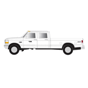 Atlas 60000190 N Scale Ford F-250/F-350 Set - Norfolk Southern (White/Black)