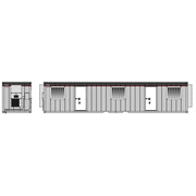 Atlas 70000305 HO Scale Mobile Office Container - Sentag (Gray/Dark Gray)