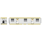 Atlas 70000314 N Scale Mobile Office Container - Eagle Leasing (Gray/Yellow)