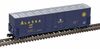 Atlas 75000015 Master Z Scale 53' Evans Double Door Plug Door Box Car - Alaska Road # 10801 (Blue/Yellow)