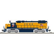 Atlas Master Series Silver N Scale GP38-2 Diesel Locomotive (Silver Sound Ready)