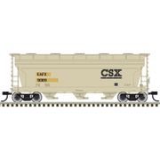 Atlas Trainman 20008108 HO Scale ACF 3560 Covered Hopper - Rail Logistics (EAFX) # 5069 (Tan/Black)