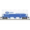 Atlas Trainman 20008113 HO Scale ACF 3560 Covered Hopper - Union Carbide (SHPX) # 63438 (Blue/White)
