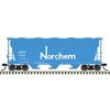 Atlas Trainman 20008117 HO Scale ACF 3560 Covered Hopper - Norchem # 64295 (Blue/White)