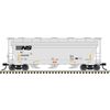 Atlas Trainman 20008119 HO Scale ACF 3560 Covered Hopper - Norfolk Southern # 244230 (Gray/Black)
