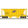 Atlas Trainman 20008171 HO Scale PS-2 Covered Hopper - Chicago North Western Road # 95306 (Yellow/Black/Red)