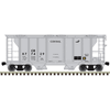 Atlas Trainman 20008175 HO Scale PS-2 Covered Hopper - Conrail Road # 879729 (Gray/Black)