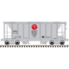 Atlas Trainman 20008180 HO Scale PS-2 Covered Hopper - Ready-Mixed Concrete (RMIX) Road # 312 (Gray/Red/White/Black)
