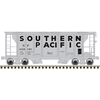 Atlas Trainman 20008186 HO Scale PS-2 Covered Hopper - Southern Pacific Road # 402177 (Gray/Black)