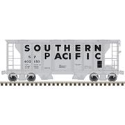 Atlas Trainman 20008187 HO Scale PS-2 Covered Hopper - Southern Pacific Road # 402223 (Gray/Black)
