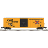 Atlas Trainman 20008241 HO Scale 50'6" Boxcar - Missouri Pacific (ex-Railbox) Road # 356743 (Yellow/Black)