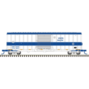 Atlas Trainman 20008246 HO Scale 50'6" Boxcar - Union Pacific ("Blizzard Bus") Road # 162338 (Blue/White)
